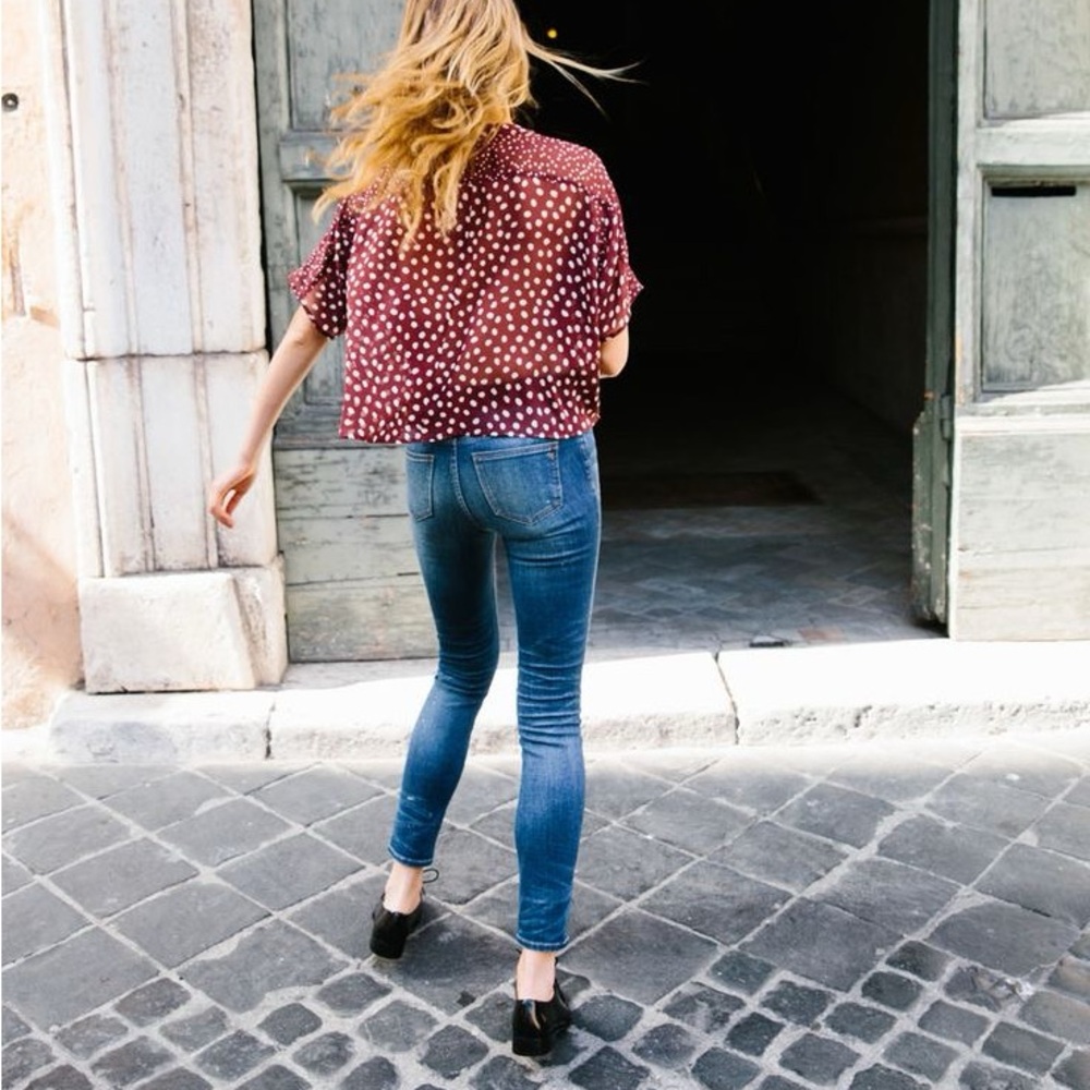 Retro Madewell Dayton High Riser Skinny Skinny Jeans